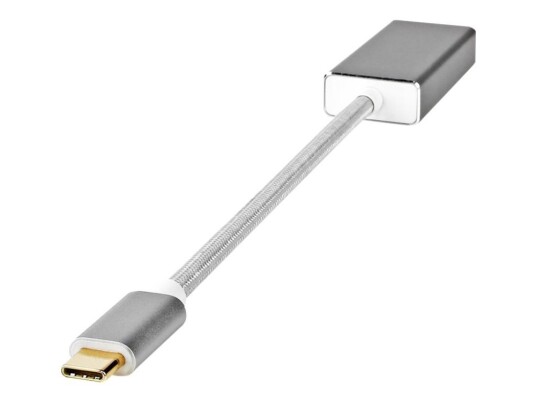 Nedis Fabritallic - USB / DisplayPort adapter - USB-C to Mini DisplayPort - 20 cm Nedis Fabritallic - USB / DisplayPort adapter - USB-C to Mini DisplayPort - 20 cm