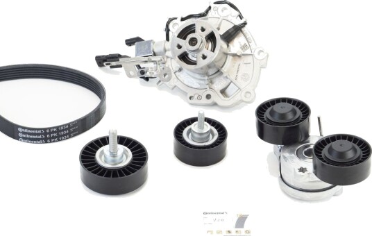 Vannpumpe + kileremsett CONTITECH 6PK1934WP1