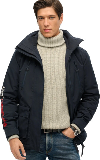 Superdry Hooded Ultimate Windbreaker - Navy - L Superdry Hooded Ultimate Windbreaker - Navy - L