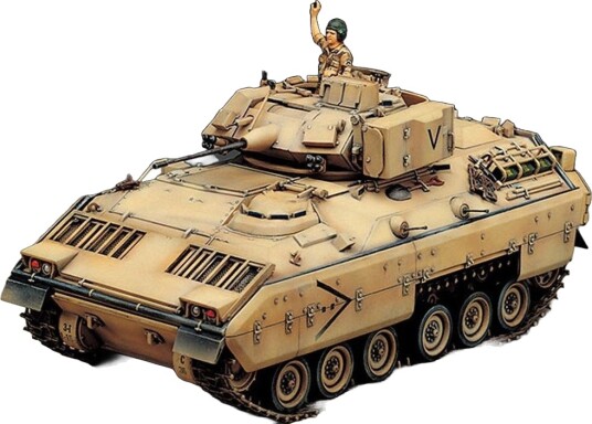 Academy M3A2 Bradley Modelltank Byggesett Irak 2003 1:35 Academy M3A2 Bradley Modelltank Byggesett Irak 2003 1:35