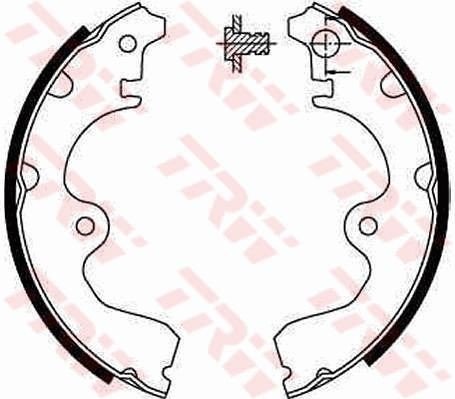 Bremsesko sett TRW GS8554 Bremsesko sett TRW GS8554