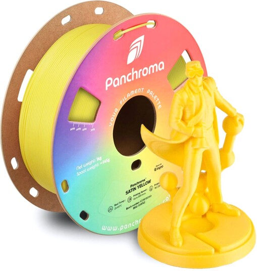 Polymaker Panchroma Satin Pla Yellow Polymaker Panchroma Satin Pla Yellow