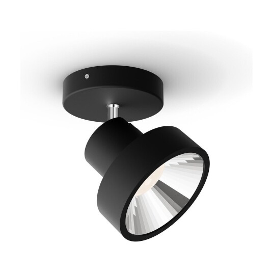 PHILIPS BUKKO LED SPOTLYS 4,3W SVART 915005687401