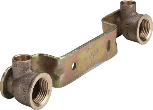 Viega Block 15mm x 1/2"" with bent back plate Viega Block 15mm x 1/2"" with bent back plate