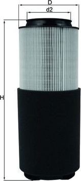 MAHLE LX 976 Luftfilter MAHLE LX 976 Luftfilter