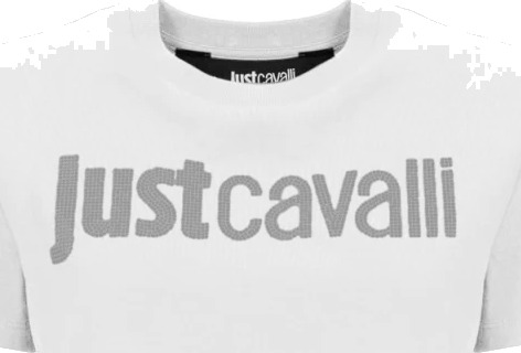 Just Cavalli Dame Topper Hvit S,