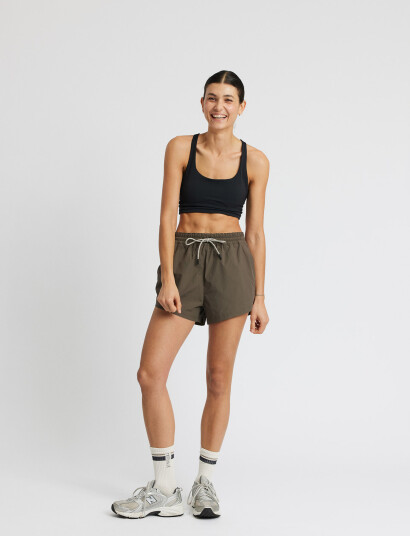 Rethinkit Studios Track Shorts Petra - Brown - XS Rethinkit Studios Track Shorts Petra - Brown - XS