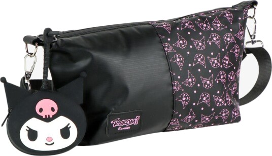 Hello Kitty Kuromi Skulderveske, Svart