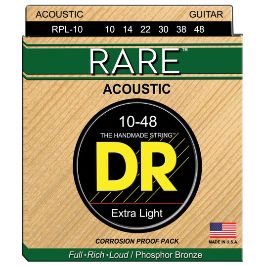 DR Strings RPL10 Rare 010-048 Lite