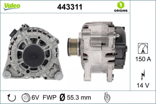 Dynamo VALEO 443311