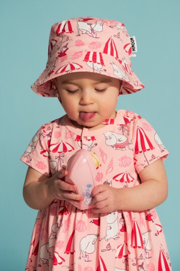 MUMIN Snäckstrand Hatt Pink 46/48