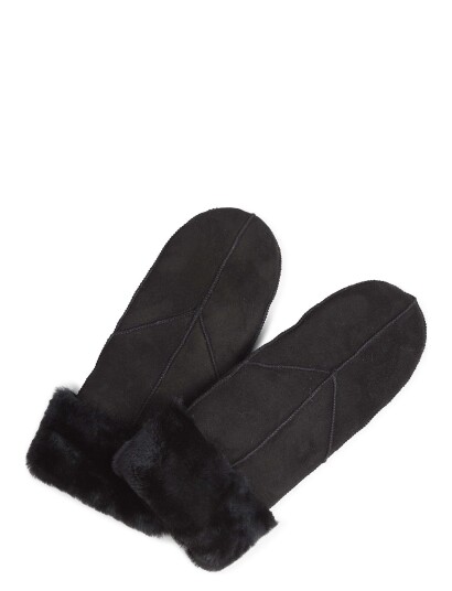 Markberg Jasminmbg Sheepskin Mitten - Black - M/L