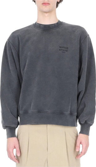 Maison Kitsuné Herre Gensere & Hettegensere Svart XL,