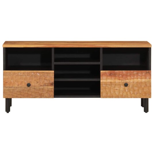 vidaXL TV-benk 100x33x46 cm heltre akasie 8720845422912
