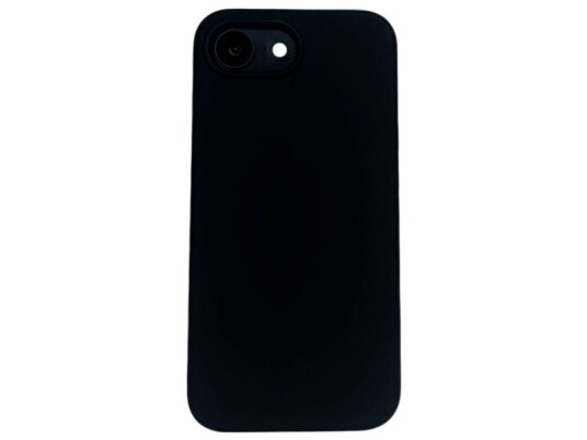 Jt Berlin Steglitz Silikon Case Apple Iphone 16E Sort Induktiv Opladning Magsafe-Kompatibel 11108