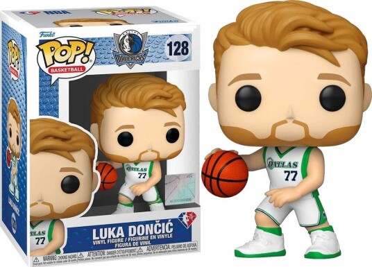 Northix Luka Doncic City Edition POP-figur for NBA Mavericks-fans