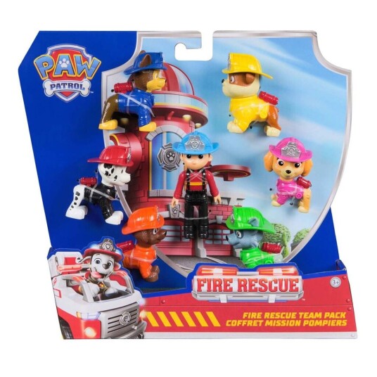 Paw Patrol Brandredning 7 Figursæt Paw Patrol Brandredning 7 Figursæt