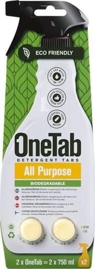 OneTab rengjøringstablett ONETAB57 (universal) OneTab rengjøringstablett ONETAB57 (universal)