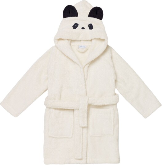 LIEWOOD Lily Badekåpe Panda Creme De La Creme 1-2 år LIEWOOD Lily Badekåpe Panda Creme De La Creme 1-2 år
