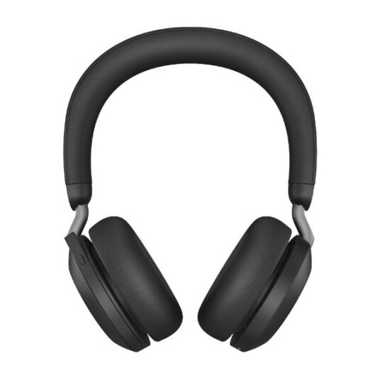 Jabra Evolve2 75 Link380c Uc Hodesett Usb-c Via Bluetooth-adapter Optimert For Uc Stereo Svart