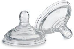 Tommee Tippee Anti-Kolikk Flaskesmokk 2 stk - Fleksibel Silikon Tommee Tippee Anti-Kolikk Flaskesmokk 2 stk - Fleksibel Silikon