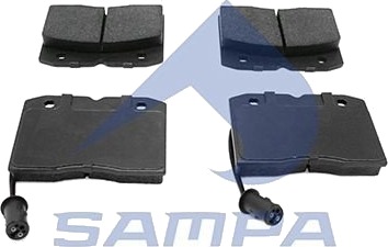 SAMPA 093.842 Bremseklosser