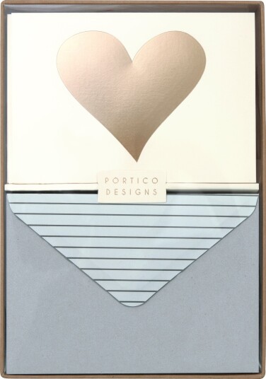 Brevpapir Hearts 10 stk