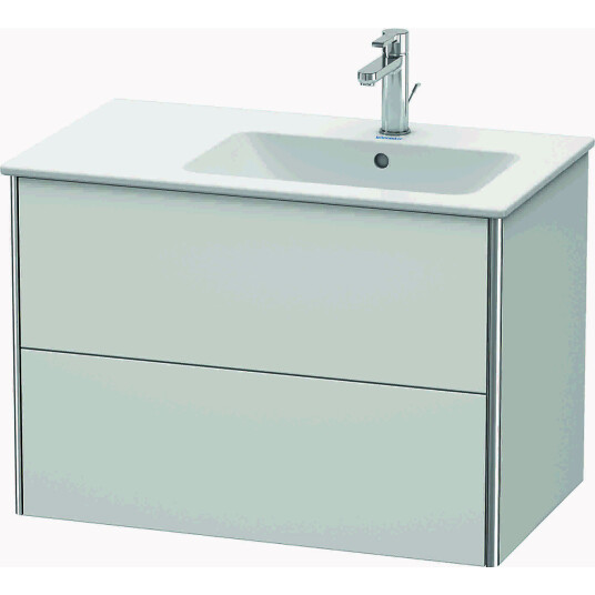Duravit Xsquare Servantskap m/2 skuffer 810x560x478 mm Hvit Matt Lakk