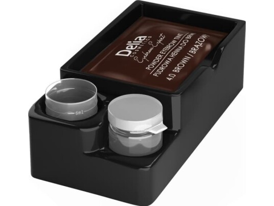 DELIA_Powder eyebrow henna 3.1 Black Brown 4g