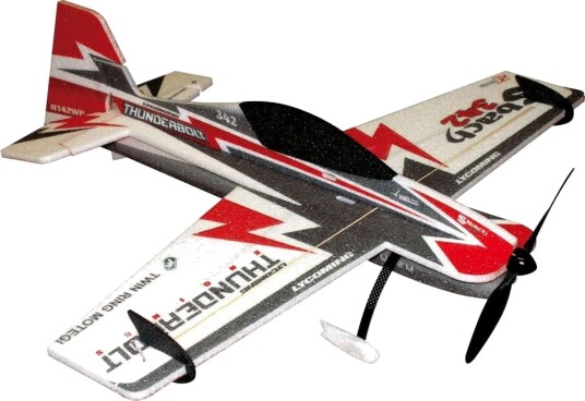 RC-Factory RCF Backyard SBach 342 EPP Kit - Red RC-Factory RCF Backyard SBach 342 EPP Kit - Red