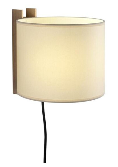 Santa & Cole TMM Corto Vegglampe Beige Bøk Santa & Cole TMM Corto Vegglampe Beige Bøk