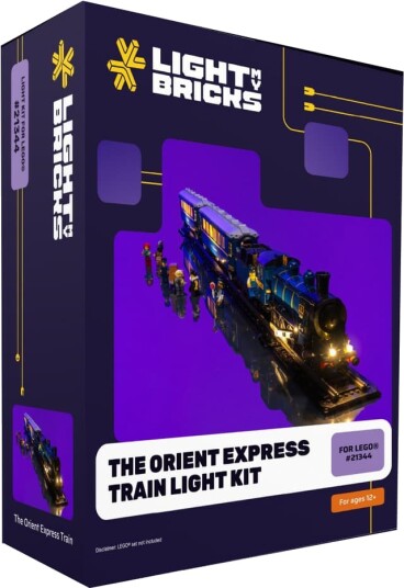 Light My Bricks Orient Express Train lyssett