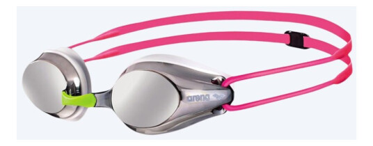 Arena konkurranse svømmebriller til barn - Tracks Mirror 6-12 år - Rosa Arena konkurranse svømmebriller til barn - Tracks Mirror 6-12 år - Rosa