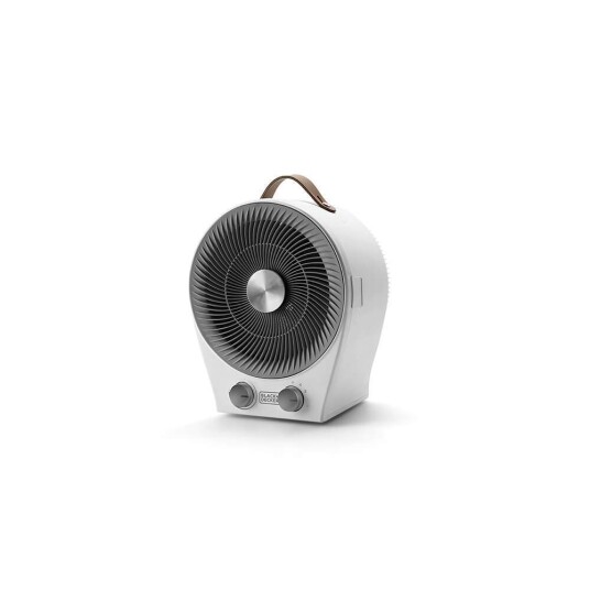 BLACK+DECKER Varmevifte 2IN1 Hvit