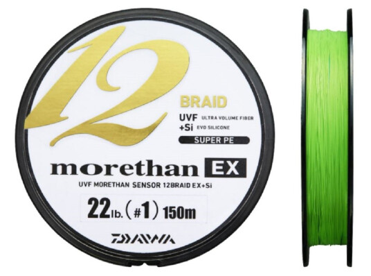 Daiwa Morethan 12 Braid EX Lime Green
