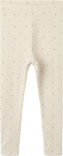 Lil' Atelier Nmfgago leggings til småbarn Turtledove (92) 92
