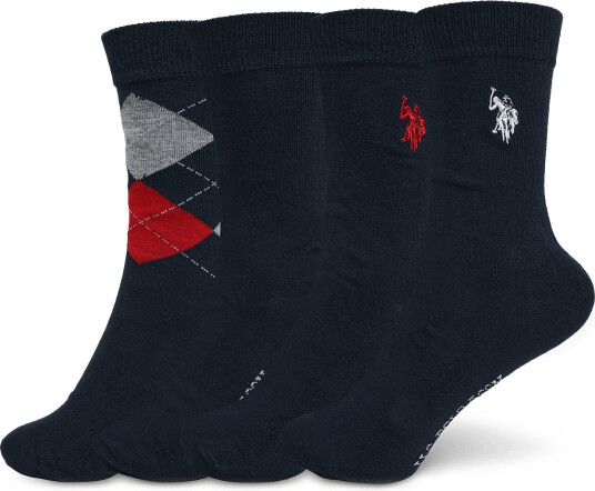 U.S. Polo Assn. Uspa Socks Box Bedford Men - Navy - 43-46