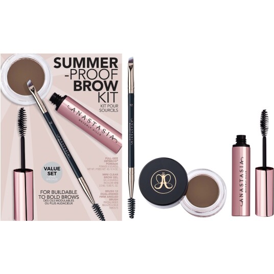 Anastasia Beverly Hills Summer Proof Brow Kit Soft Brown 4 g + 7,85 ml Øyenbrynssett
