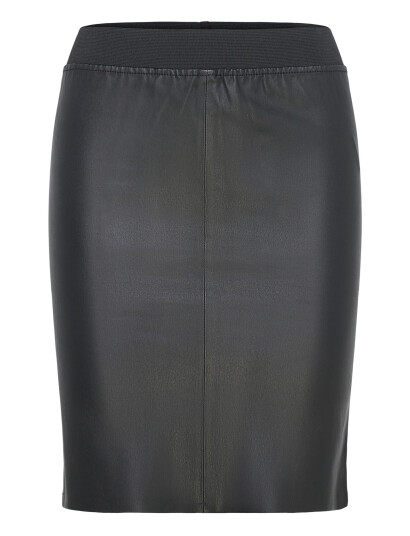 Lollys Laundry Annall Leather Skirt   Black   XS