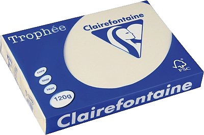 Farget Papir Trophée A4 120G Sand 1242 Pakke Med 250 Ark