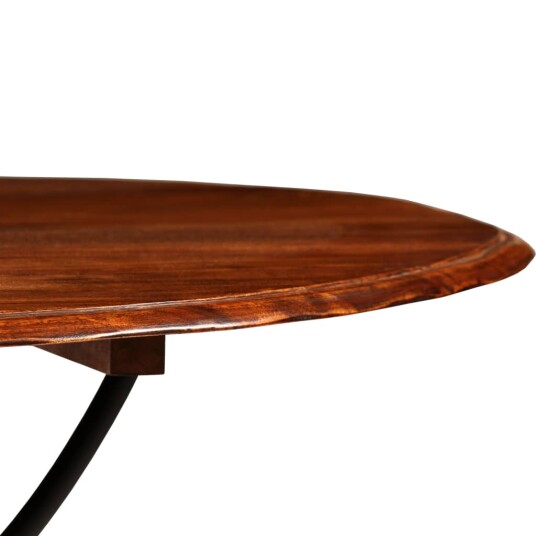 Spisebord heltre akasie med honningfinish 120x76 cm 245642