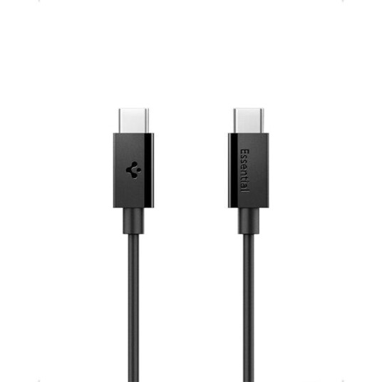 Spigen Essential USB C to USB C 60W Black ACA08718 Spigen Essential USB C to USB C 60W Black ACA08718