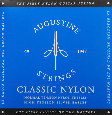 Augustine D-4 String Blå Label