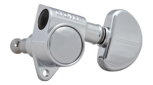 Grover 102-18C Original Rotomatics Single Guitar Machine Head Chrome L