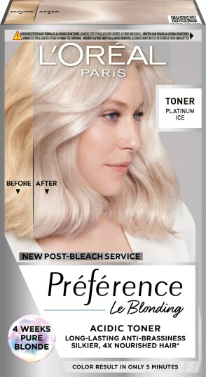 Loreal Paris Préférence Le Blonding Toner Platinum Ice Loreal Paris Préférence Le Blonding Toner Platinum Ice