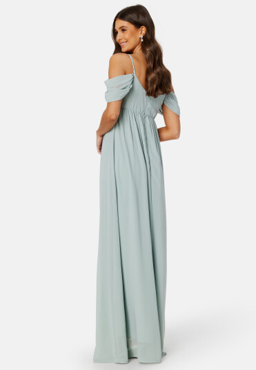 Bubbleroom Occasion Luciana Gown Dusty green 36