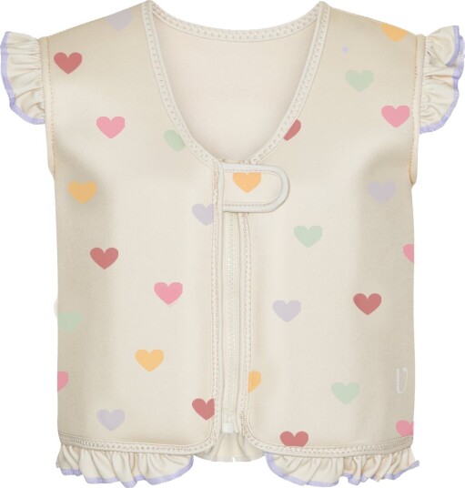Vanilla Copenhagen Svømmevest   Hearts   Cream   6 8Y