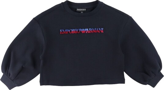Emporio Armani Genser   Blue Navy m. Velur   Emporio Armani   12 år 152   Collegegenser   Blå