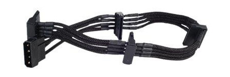 SilverStone PP07 - strømforlengelseskabel - SATA-strøm til 4-pin intern strøm - 30 cm SilverStone PP07 - strømforlengelseskabel - SATA-strøm til 4-pin intern strøm - 30 cm