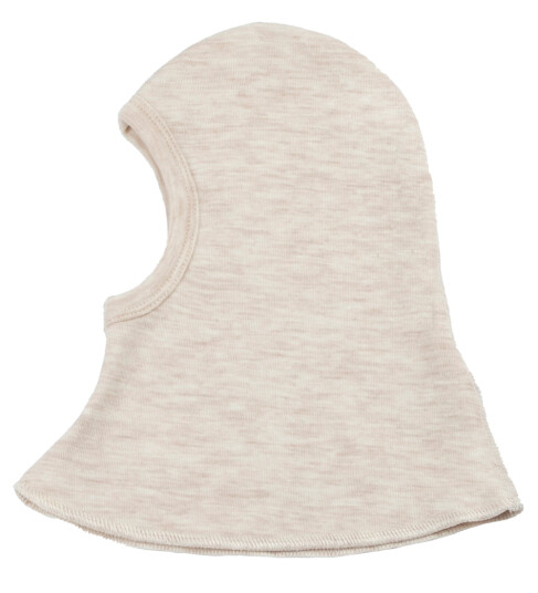 Joha Balaclava Ull 2 lags Krem 41 cm Balaclava dobbel Beige
